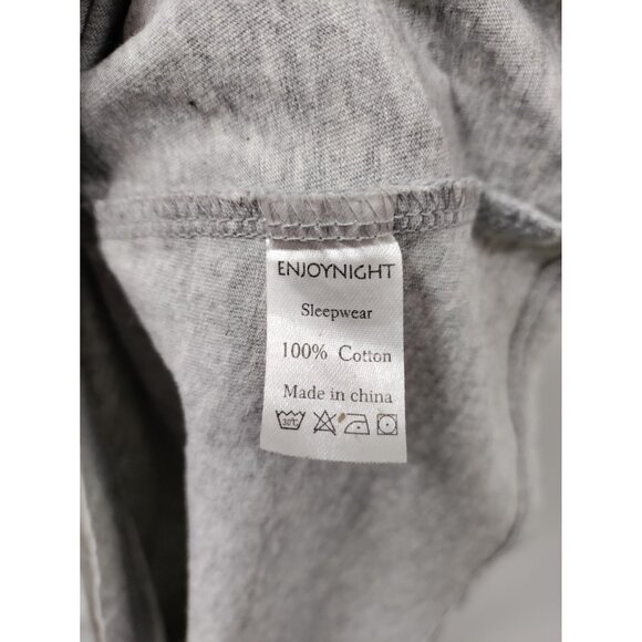 Enjoynight Lady Cotton Blend Shirt Gown L/XL - Picture 3 of 7